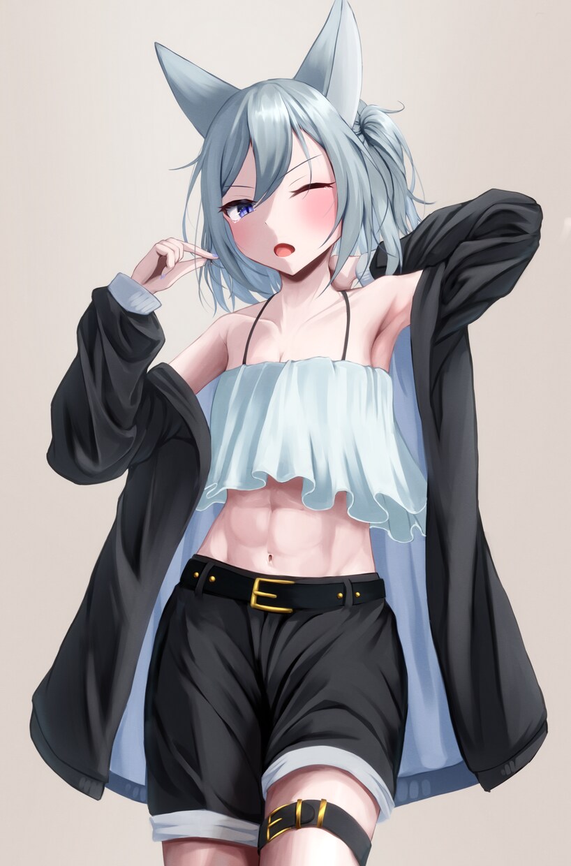 一枚絵作成します 可愛いケモ耳娘のイラストを描きます イメージ6