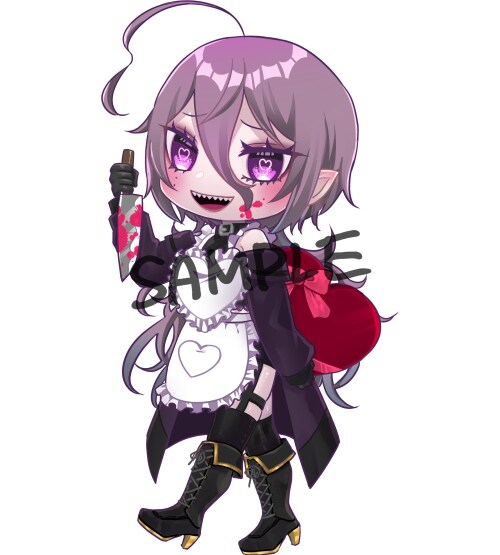 VTuberイラスト制作します アイコン、サムネ、歌ってみた、グッズ等のイラスト制作 イメージ3