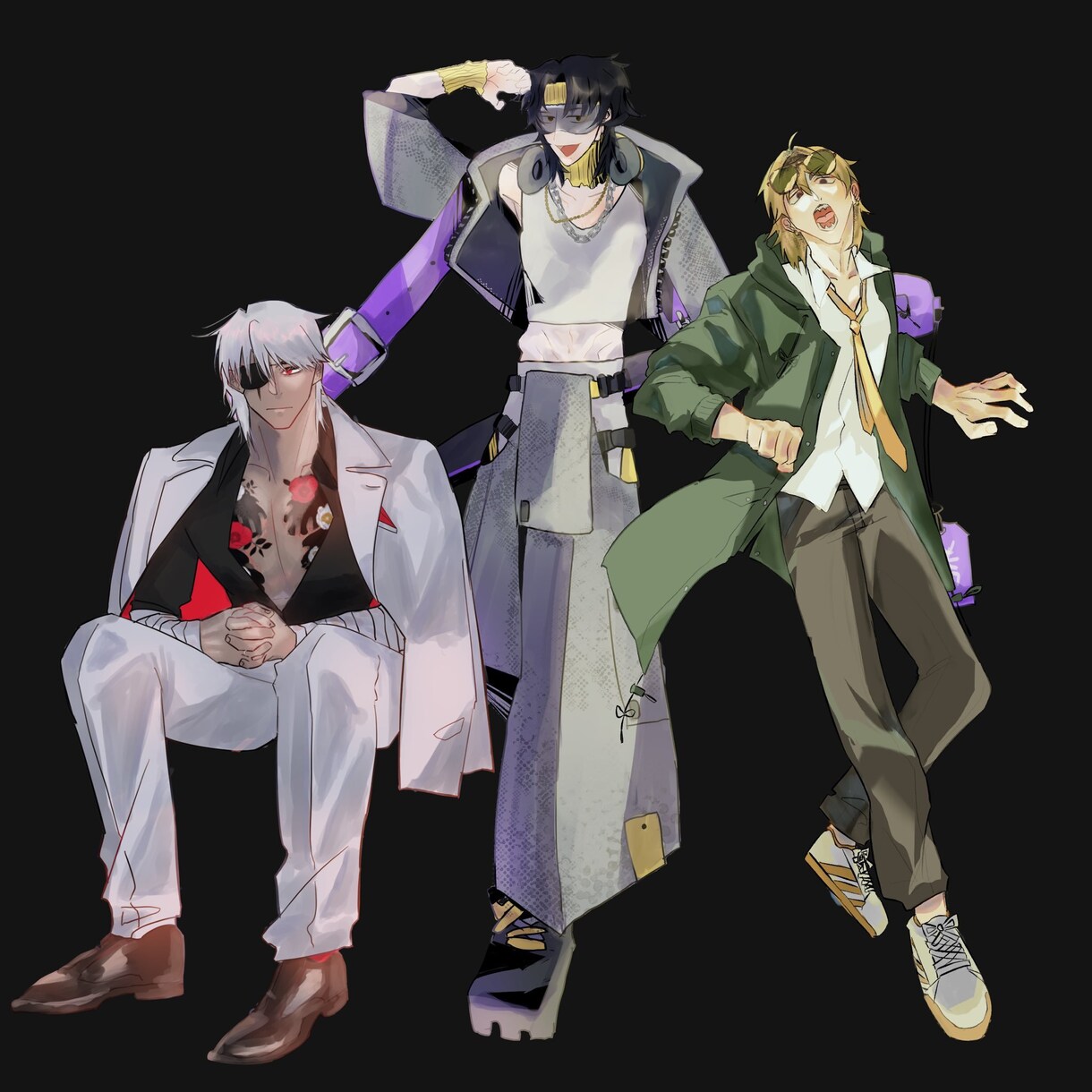 TRPG・配信向け キャラデザ重視立ち絵を描きます TRPG・配信向け 退廃・耽美・不穏描きます。 イメージ2