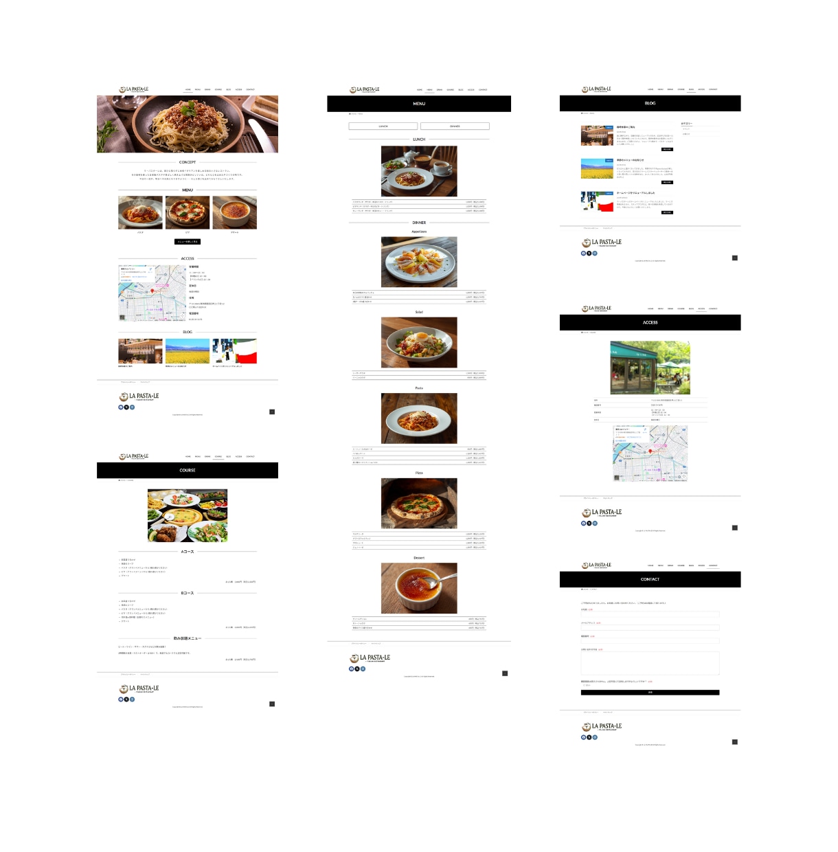 シンプルで見やすいホームページを制作します 初心者歓迎！サイト制作からブログの更新までお任せください イメージ2