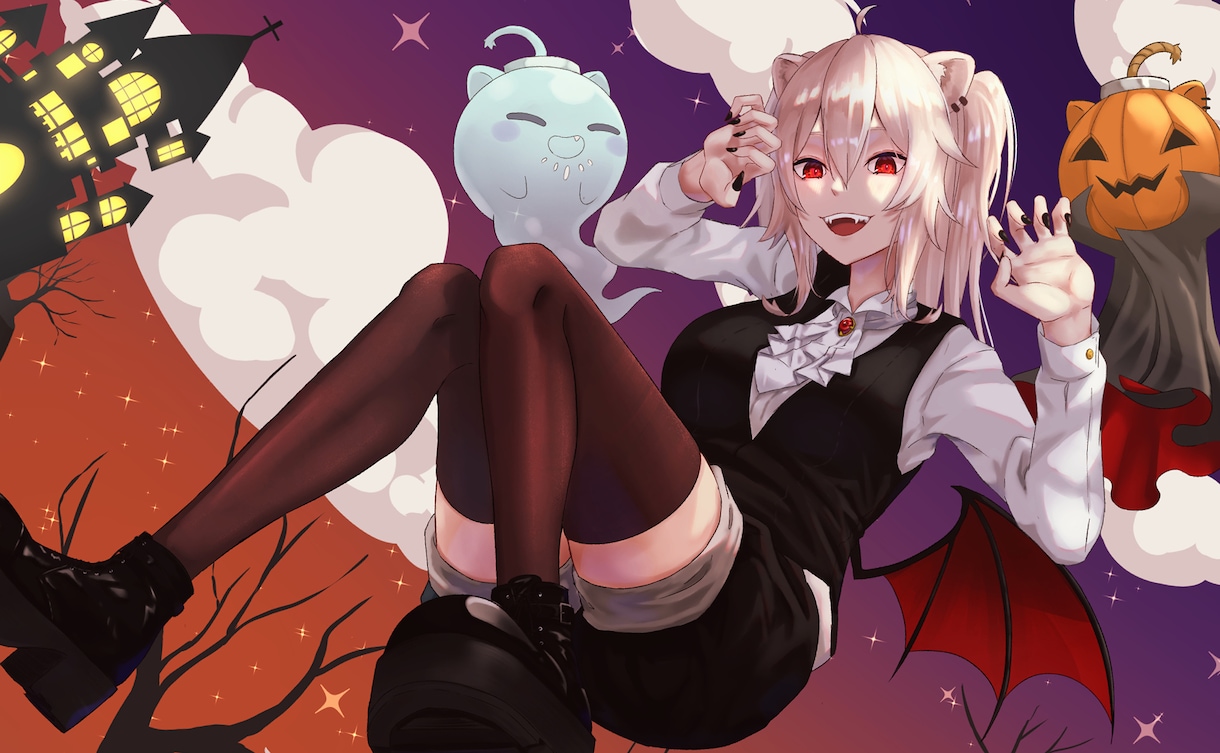 安くてキレイなイラスト描きます アニメ塗にブラシ塗・水彩塗りで可愛いイラスト！！ イメージ1