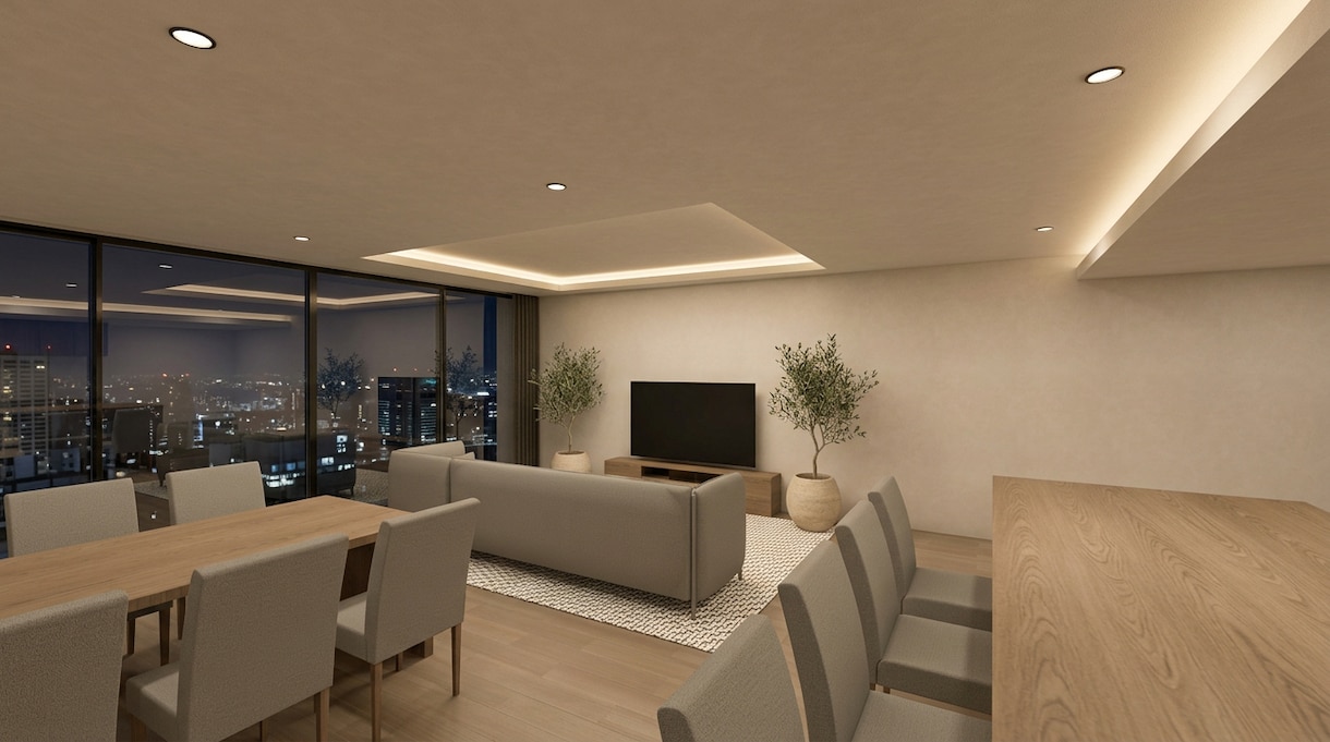 伝わる建築CGパース制作します 設計意図を理解し空間の魅力を可視化 イメージ1