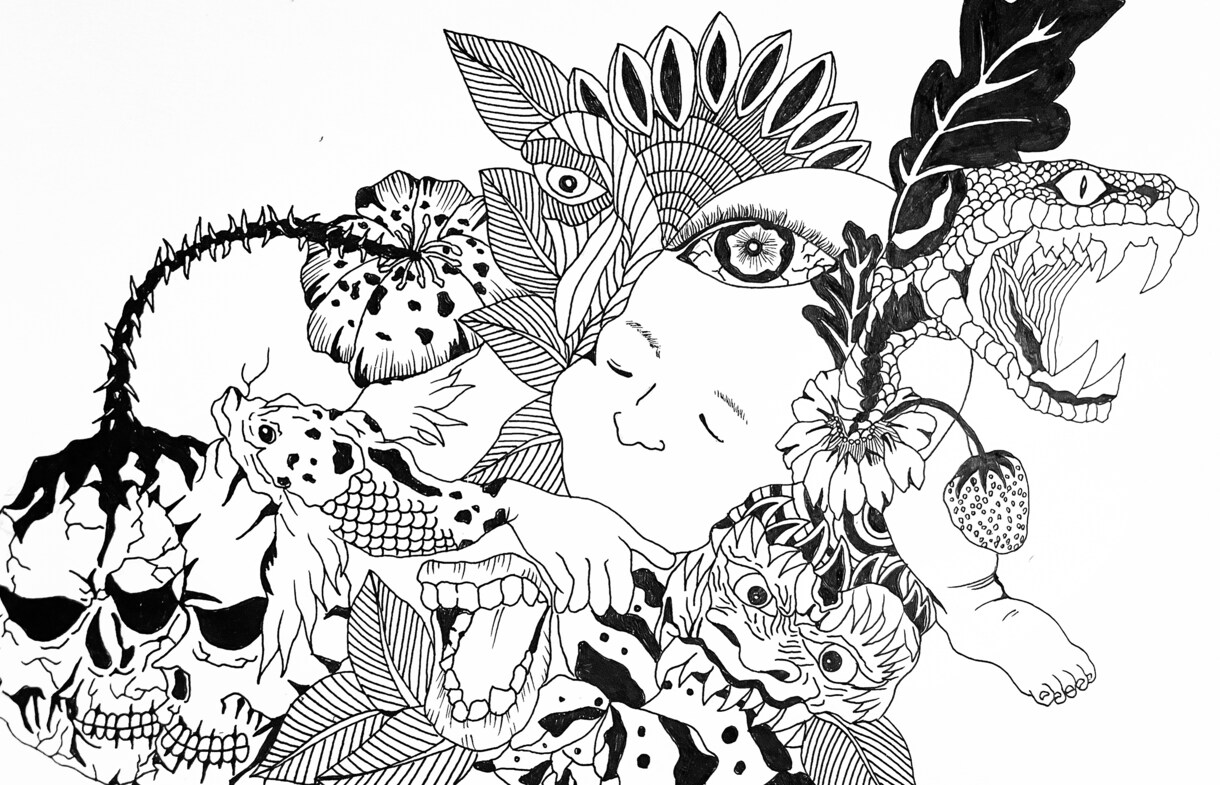 独特で個性的な作品を作成します かなり個性的なデザインをあなた色に染めます イメージ2