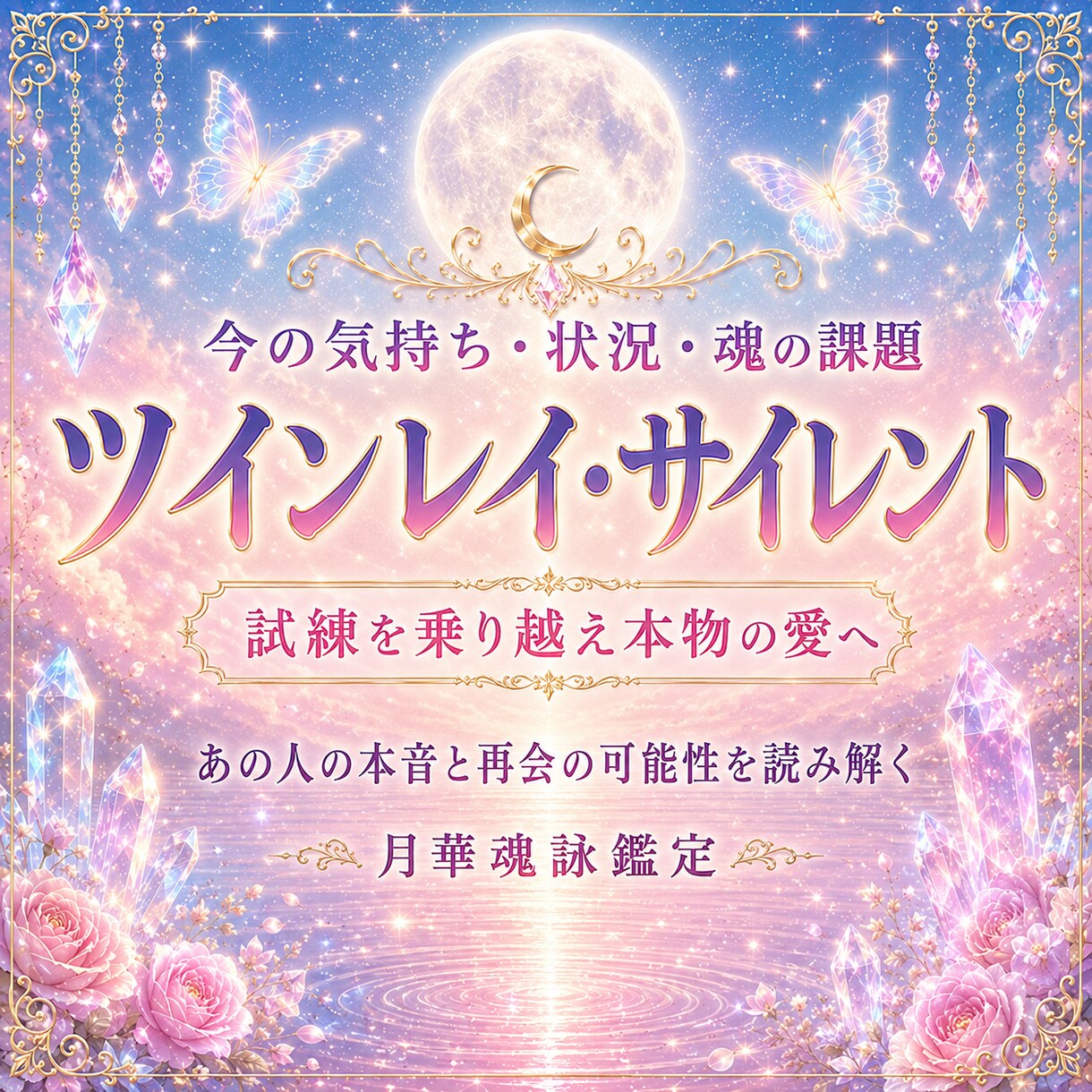 ツインレイ・サイレント。今の相手の気持ちを占います なぜ離れたのか、再会の可能性、魂の課題まで丁寧に読み解きます イメージ1