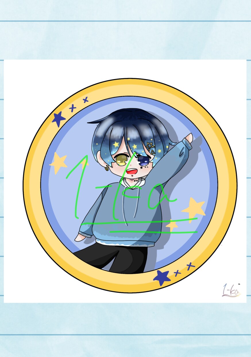 アイコン描きます キャラクターに合わせた絵柄で1人1人丁寧に描き上げます。 イメージ1
