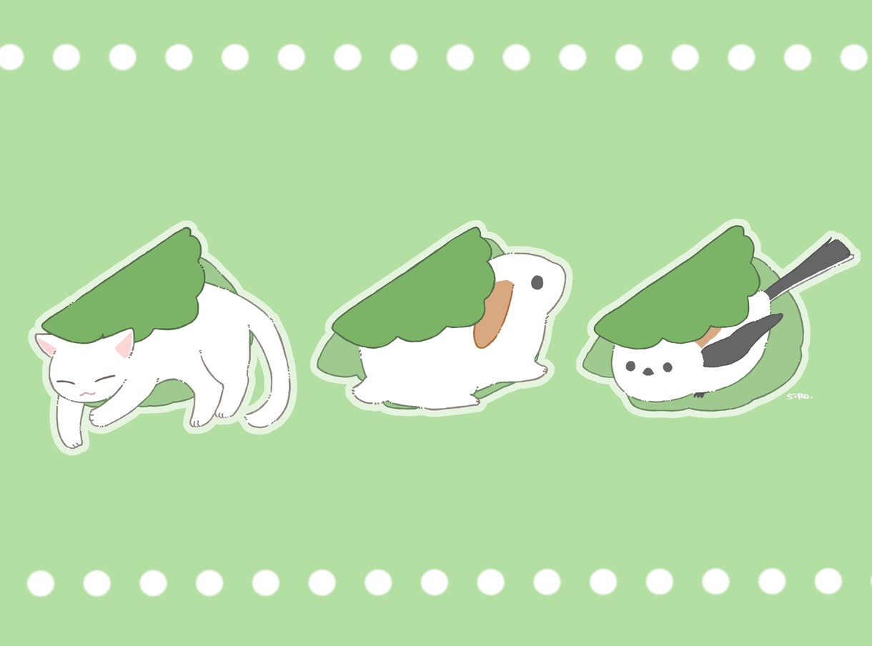 ゆるくて可愛いアイコン作成します ほっこりする可愛いイラストをかきます！ イメージ2
