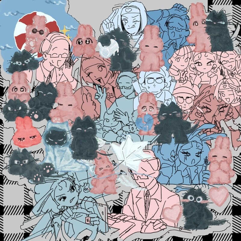 アイコン/ヘッダー/サムネ/立ち絵等を作成します キャラクター作成から作画まで。見積もりご相談ください。 イメージ1