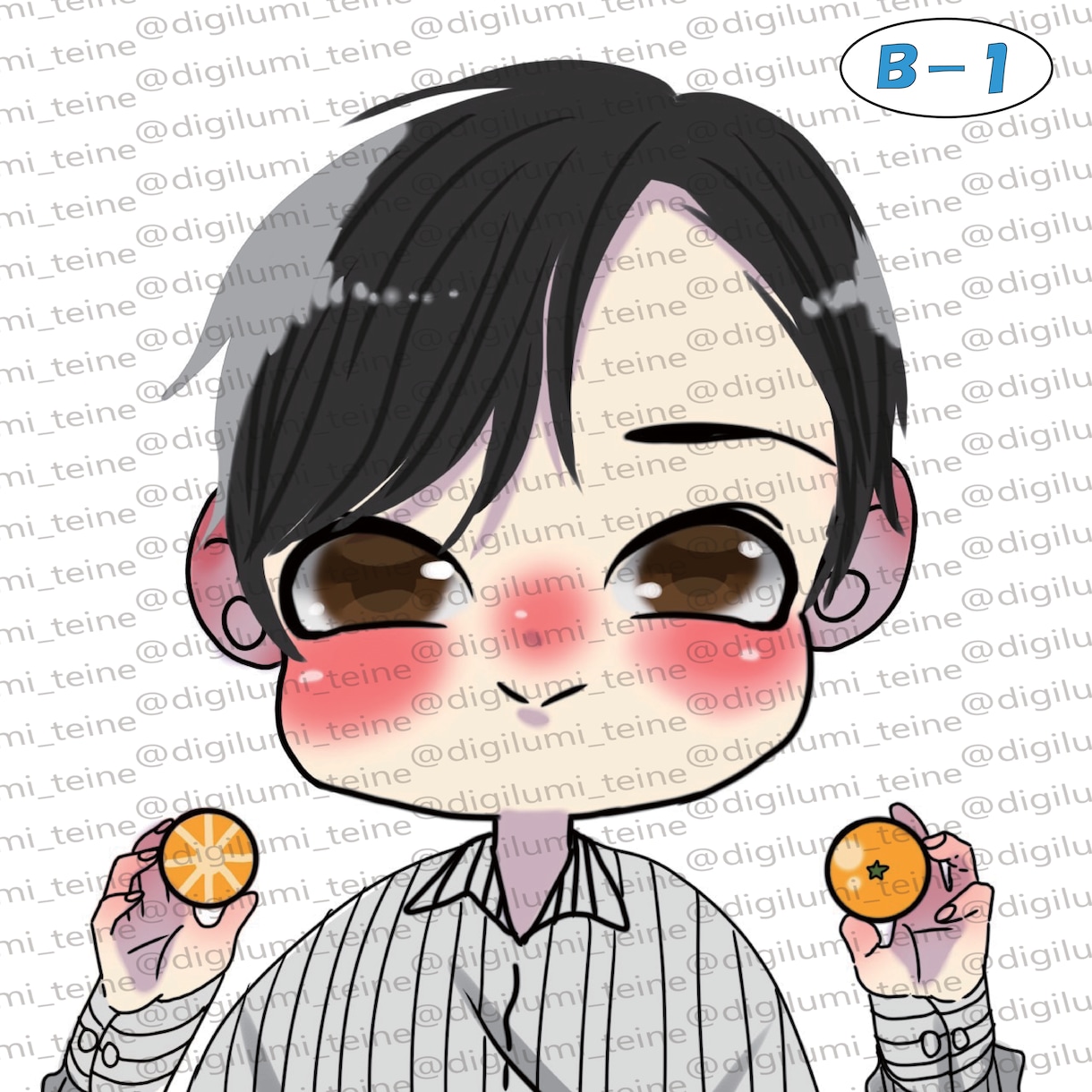 似顔絵イラスト（ミニキャラ/デフォルメ）描きます 組合せ自由！　お好きな仕上がりを購入可能！ イメージ2