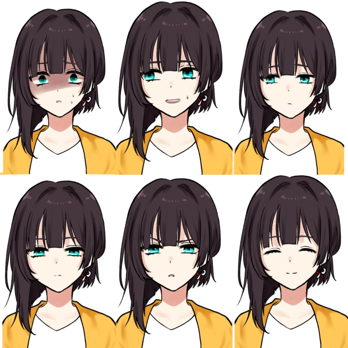 上半身立ち絵制作します 【商用利用可能】TRPGや配信画面に使えます！ イメージ2
