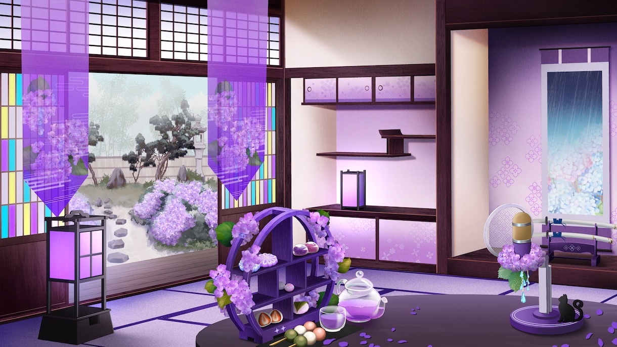 Vtuber向け┊配信部屋・背景を制作します 貴方の世界観をオーダーメイドで表現します！ イメージ2