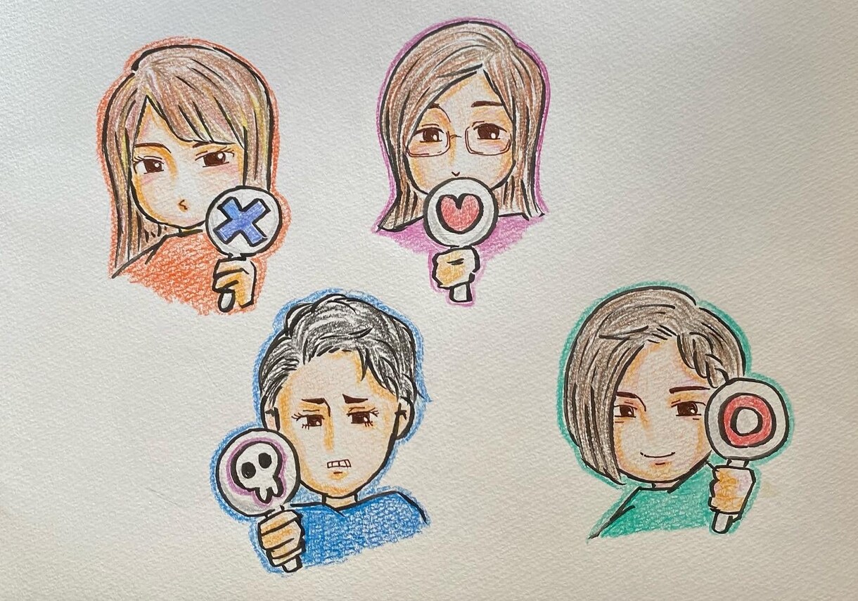 あなたをディフォルメしてLINEスタンプにします あなたをディフォルメしてLINEスタンプを作ります^ ^ イメージ4