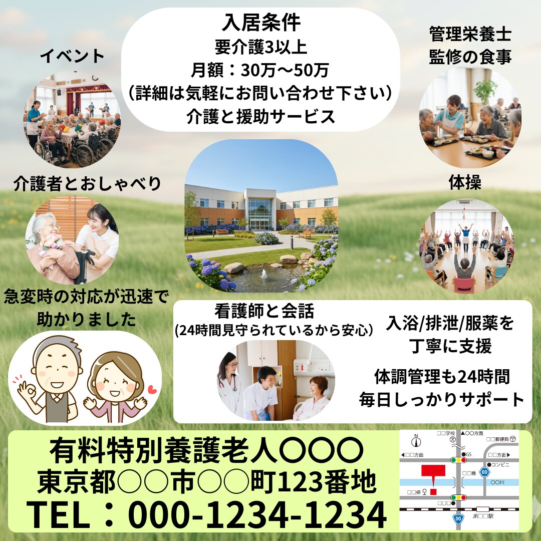 優しく伝わる介護・福祉チラシをつくります 介護・福祉だけでなく、医療・看護系にも対応出来ます イメージ3