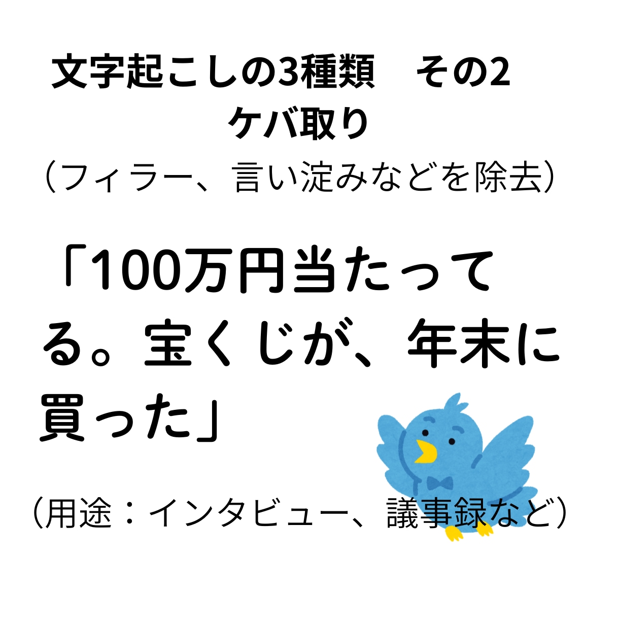 文字起こし！現役プロ、文学賞受賞者がお手伝いします 高品質・丁寧！大手企業の第一線レベルを、それよりお安くご提供 イメージ4