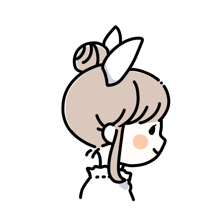 SNSで可愛く目立つアイコン！横顔イラスト描きます シンプルな横顔のアイコン描きます！ イメージ2