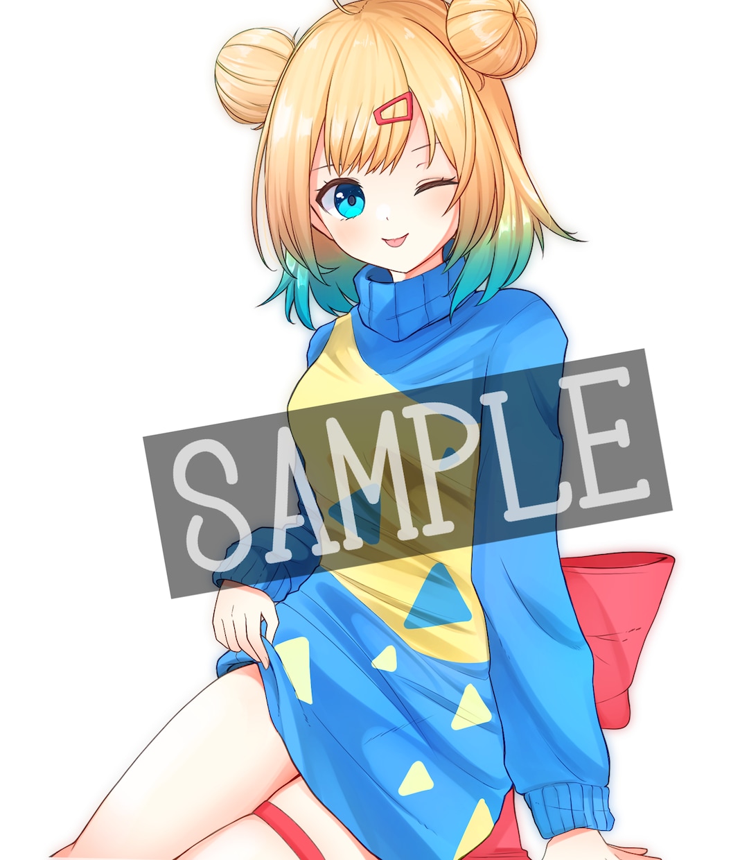 SNSアイコン/可愛い女の子のイラストを描きます 自分だけのアイコンor女の子のイラストはいかがですか？？ イメージ2