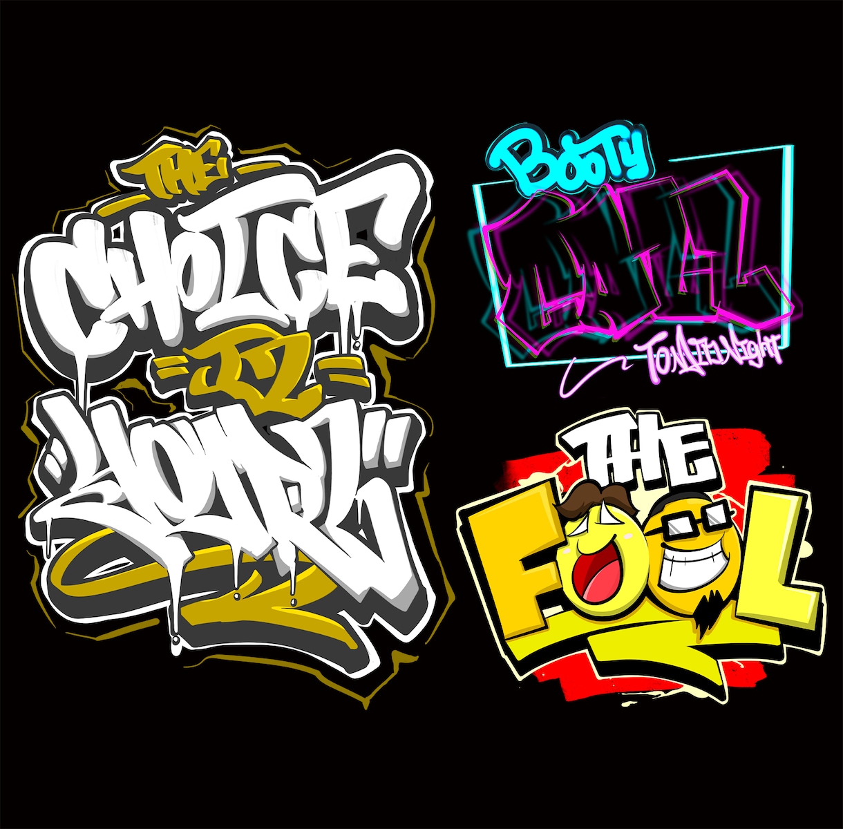 HIPHOP・グラフィティーデザイン描きます ストリートのイラストをお求めの方にお勧め!!商用利用可 イメージ5