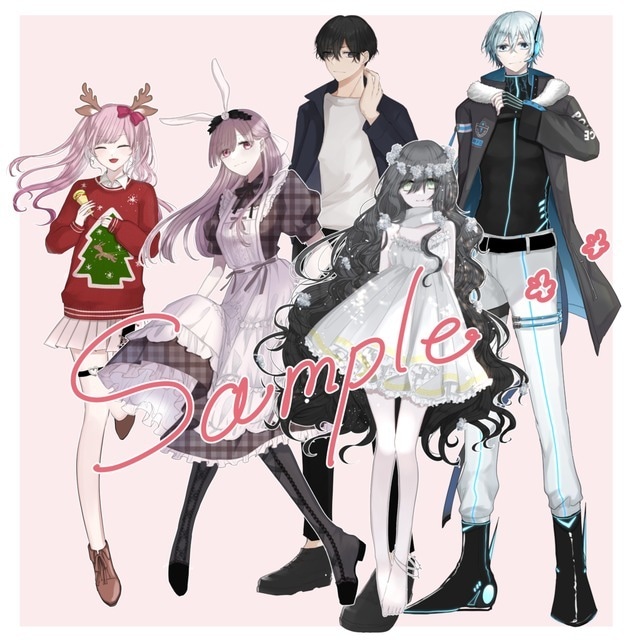 オリジナルキャラクターの立ち絵作成します キャラクターデザインからご細やかな相談受け付けます！ イメージ5