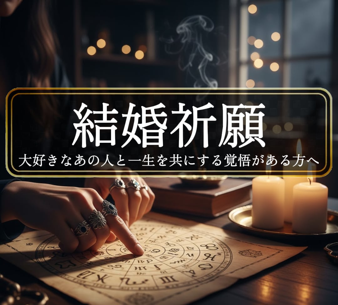 究極の愛＜結婚成就＞お二人の運命線を修正補強します ◆１年以内にご結婚、子宝希望の方◆＜ご依頼件数3498件超＞ イメージ1