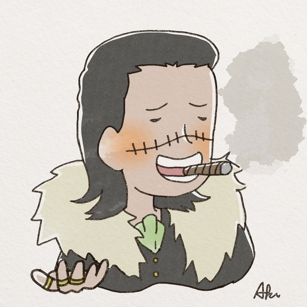 笑顔になれるほっこり似顔絵描きます お祝いごとなどのプレゼントにぴったりな、かわいい似顔絵です！ イメージ5