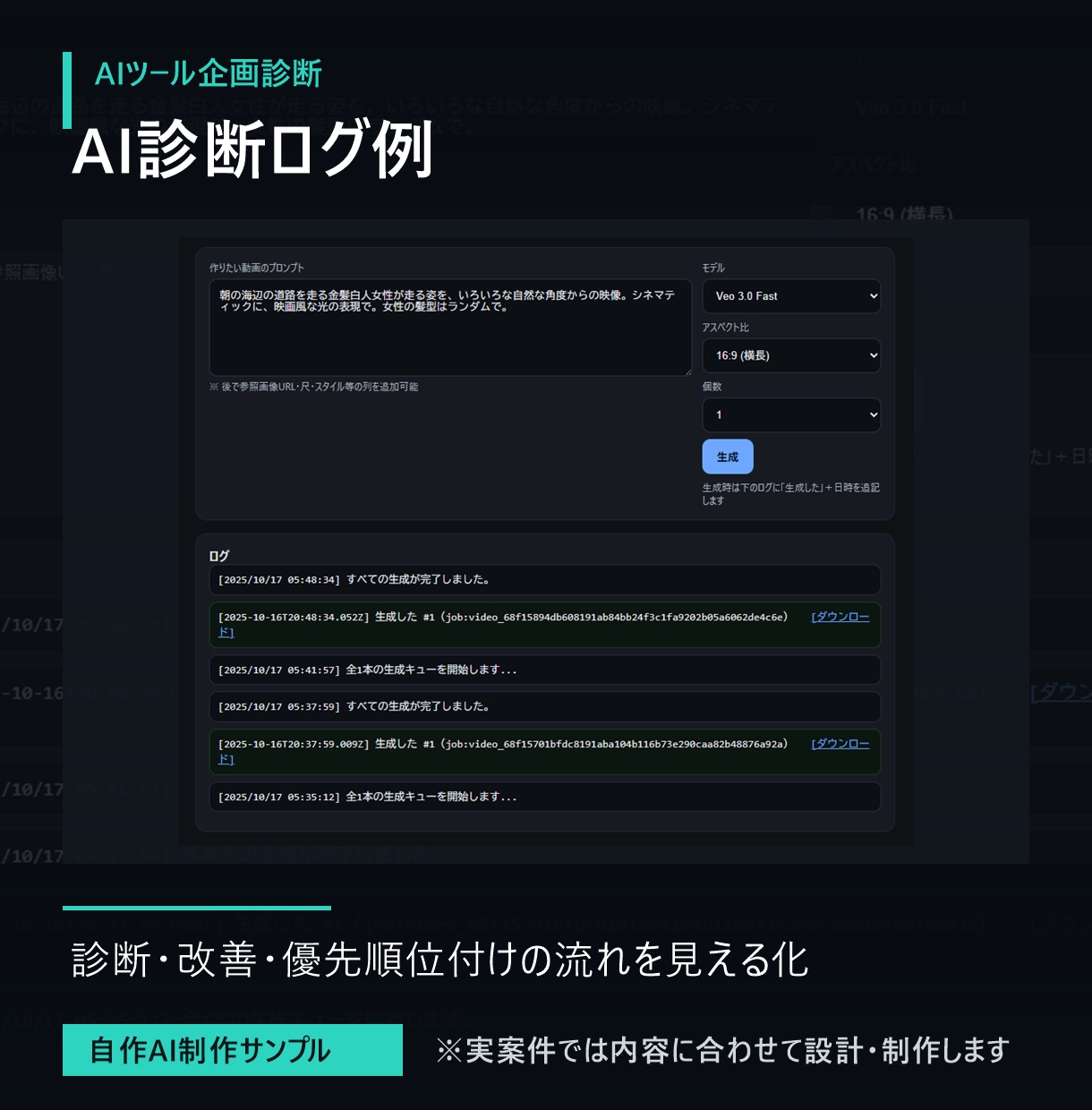 AIツール企画を事前診断します 市場性と開発難易度を事前に整理 イメージ5