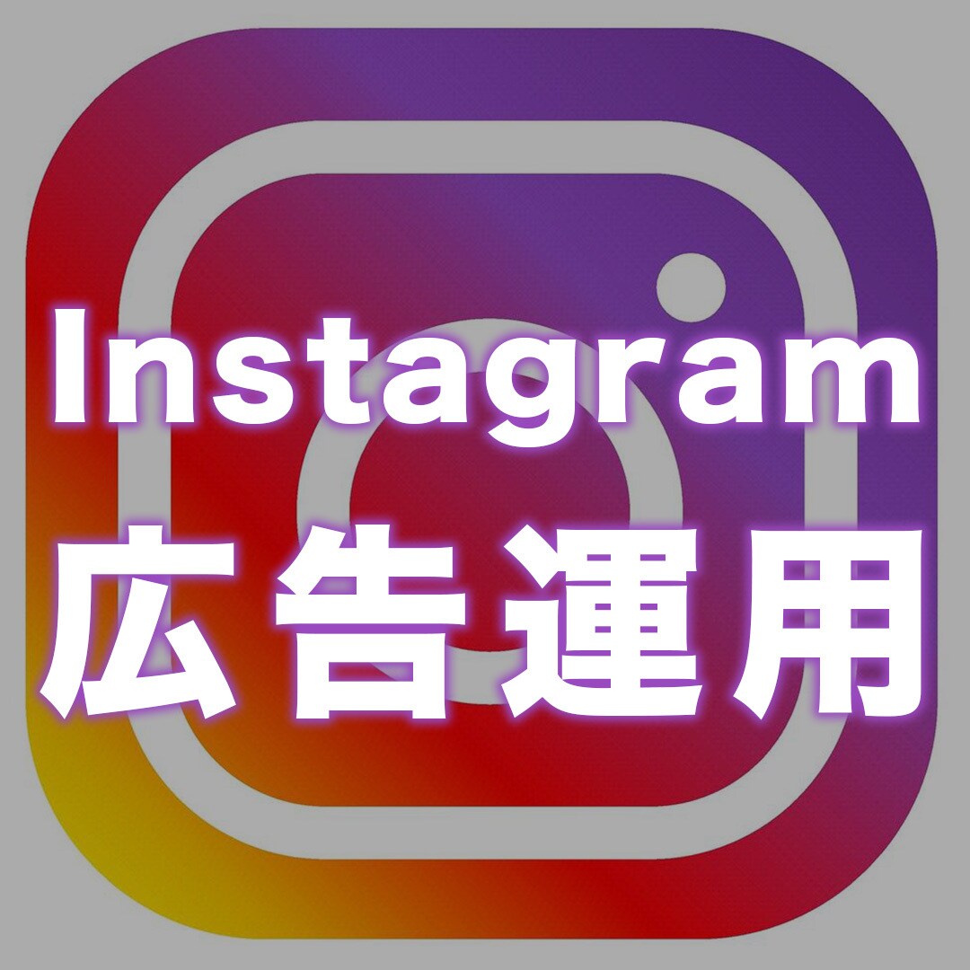 Instagram広告運用代行します 初期設定から運用まで全てお任せ イメージ1