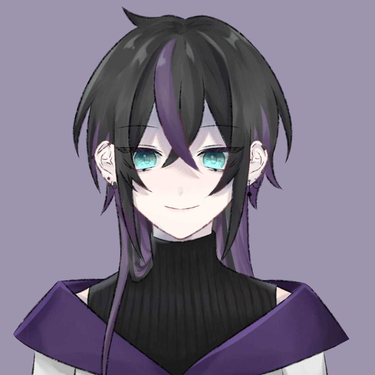 アイコンやイラストを描かせて頂きます 基本的に胸上や横顔を描くのが得意になります。 イメージ1