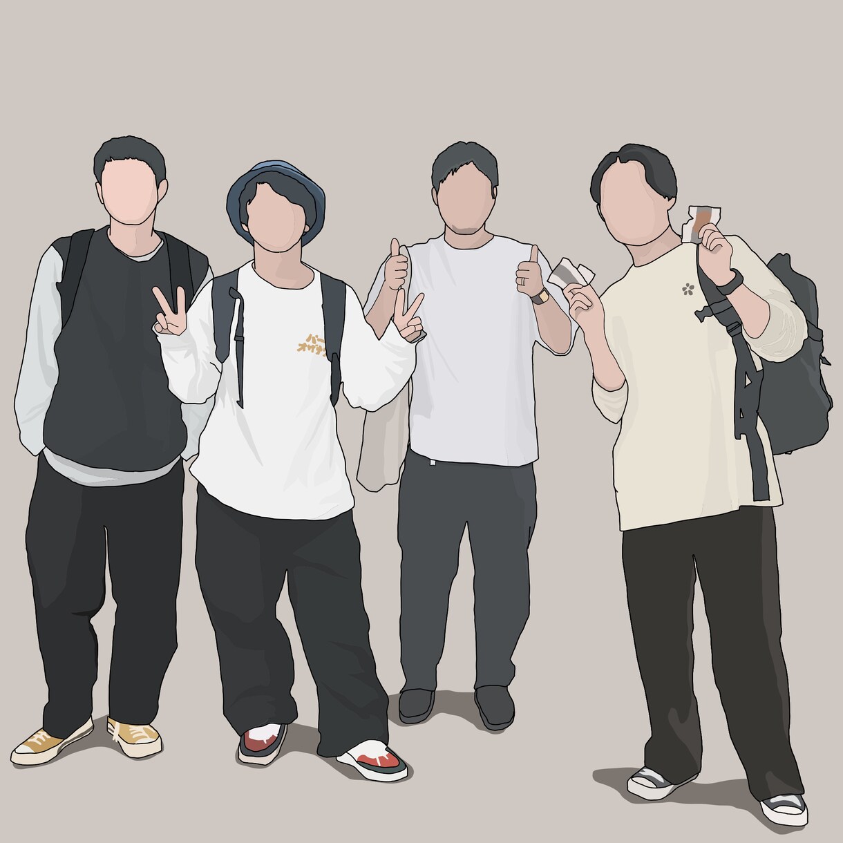 おしゃれ！あなただけのイラストを描きます LINEのアイコンや記念日などにぜひ！ イメージ7