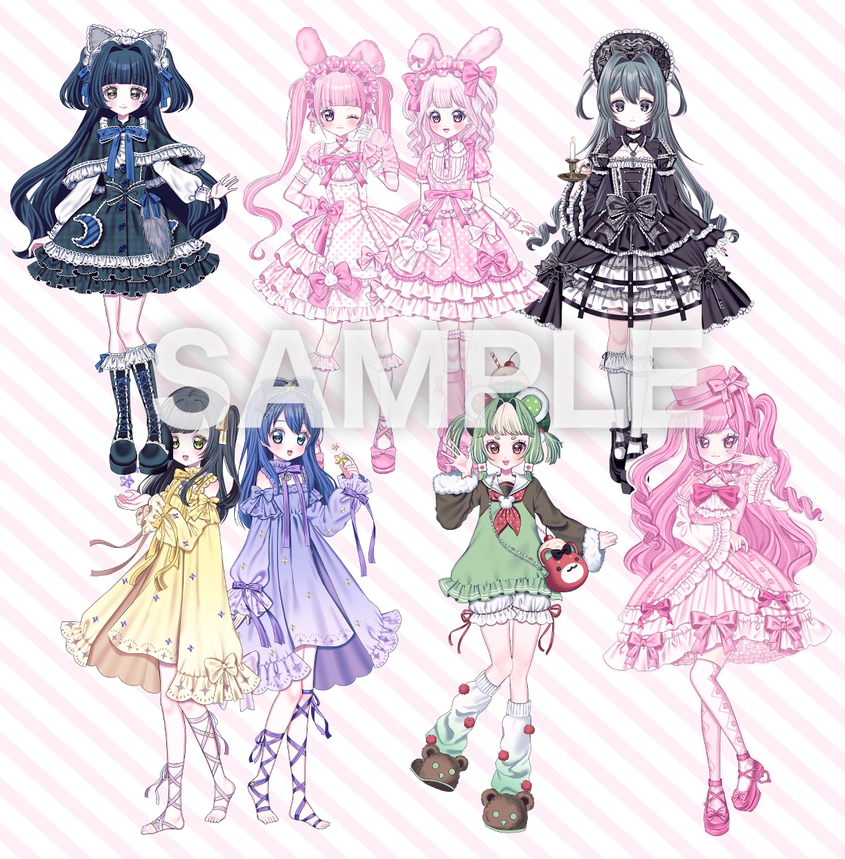 とっておきの可愛いをお届けします かわいいに溢れたイラスト制作させていただきます！ イメージ4
