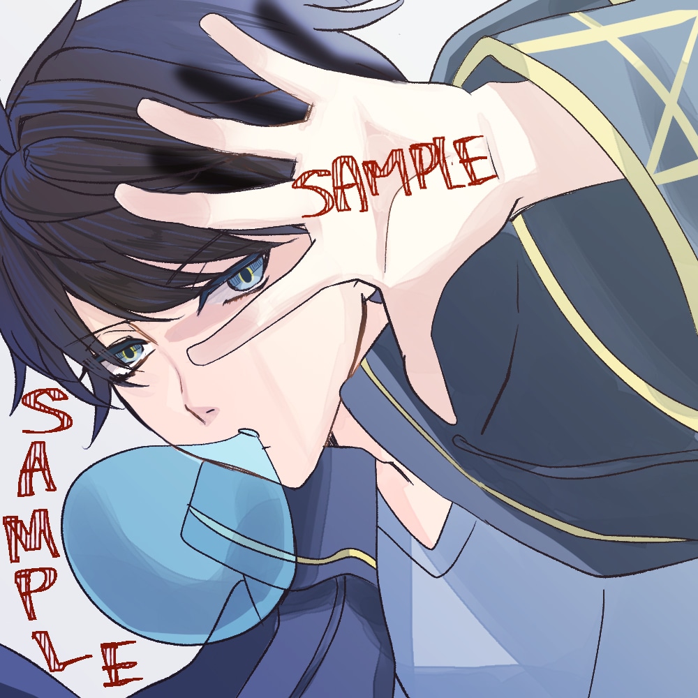 商用OK！先着５名様まで！！でイラスト描きます イケメンの立ち絵やアイコン、ヘッダー、一枚絵など描きます。 イメージ3