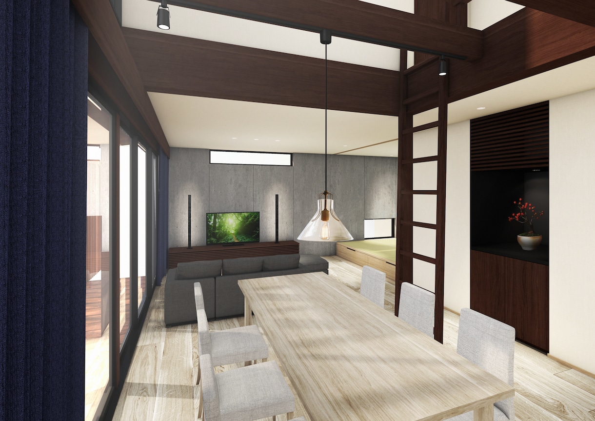 建築、住宅、店舗のCGパースを作成致します 店舗設計事務所でのプレゼン用パース作成をしておりました。 イメージ6