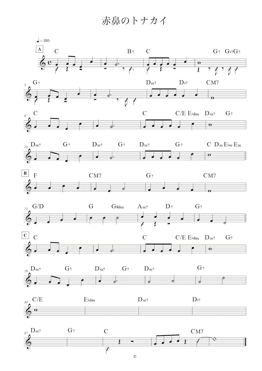 耳コピ/採譜/アレンジ/移調/清書承ります 使いやすい譜面が手早く欲しい方に！ イメージ2