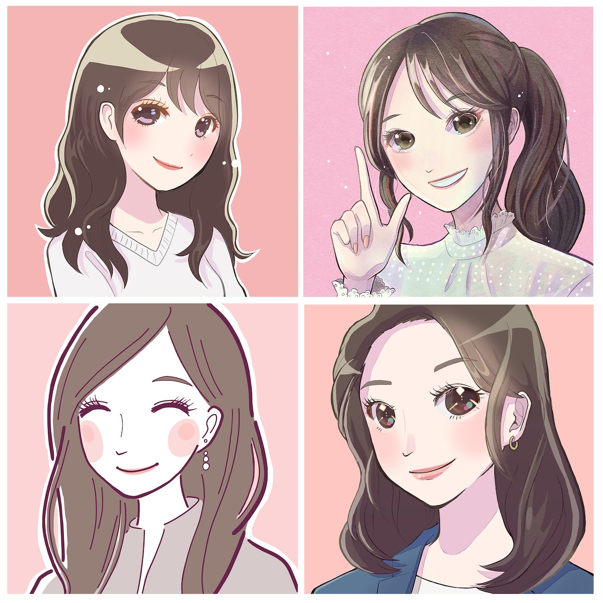 可愛いtwitterアイコンイラスト描きます 自分らしさを出したいけれど、顔写真は載せられないあなたにも◎ イメージ4