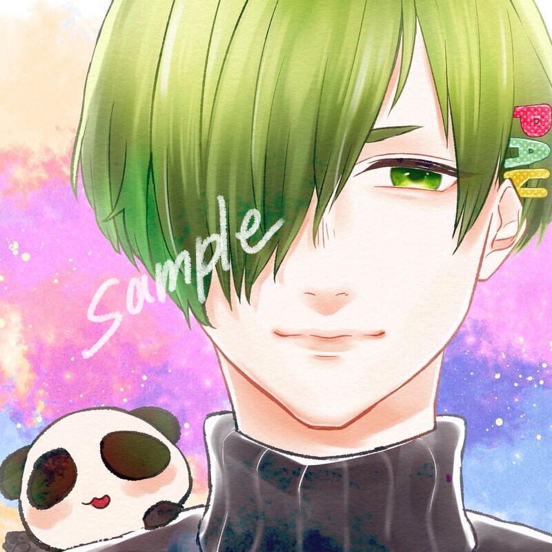 SNSなどのアイコン作成します 水彩タッチのイラストを描きます☺︎ イメージ4