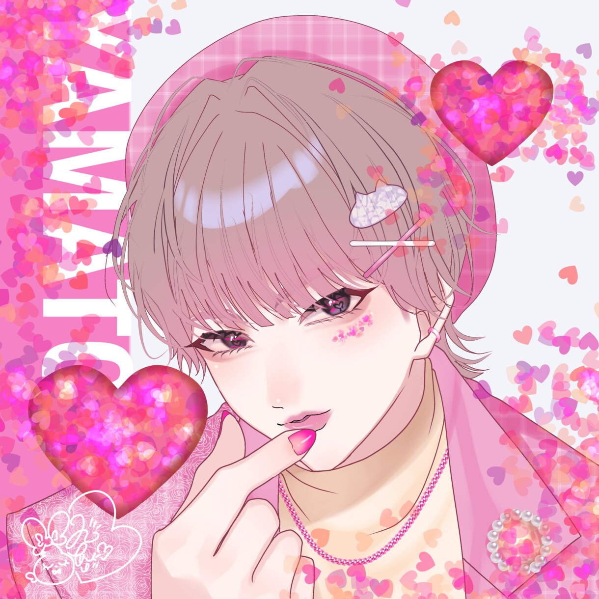 バストアップアイコンをお描きします キラキラしたアイコンをお作りします！ イメージ1