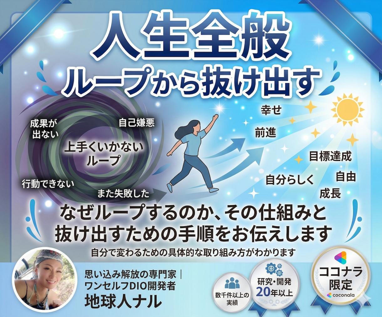 前に進めない原因をリーディングで見つけます 本気で変わりたい方へ｜22年・数千件の実績 イメージ1