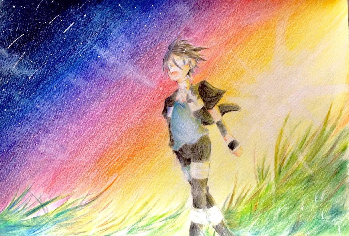 鮮やか〜ほんわかまで★色鉛筆でアイコンを描きます 色鉛筆でアイコンやその他イラストなど作成いたします！ イメージ7