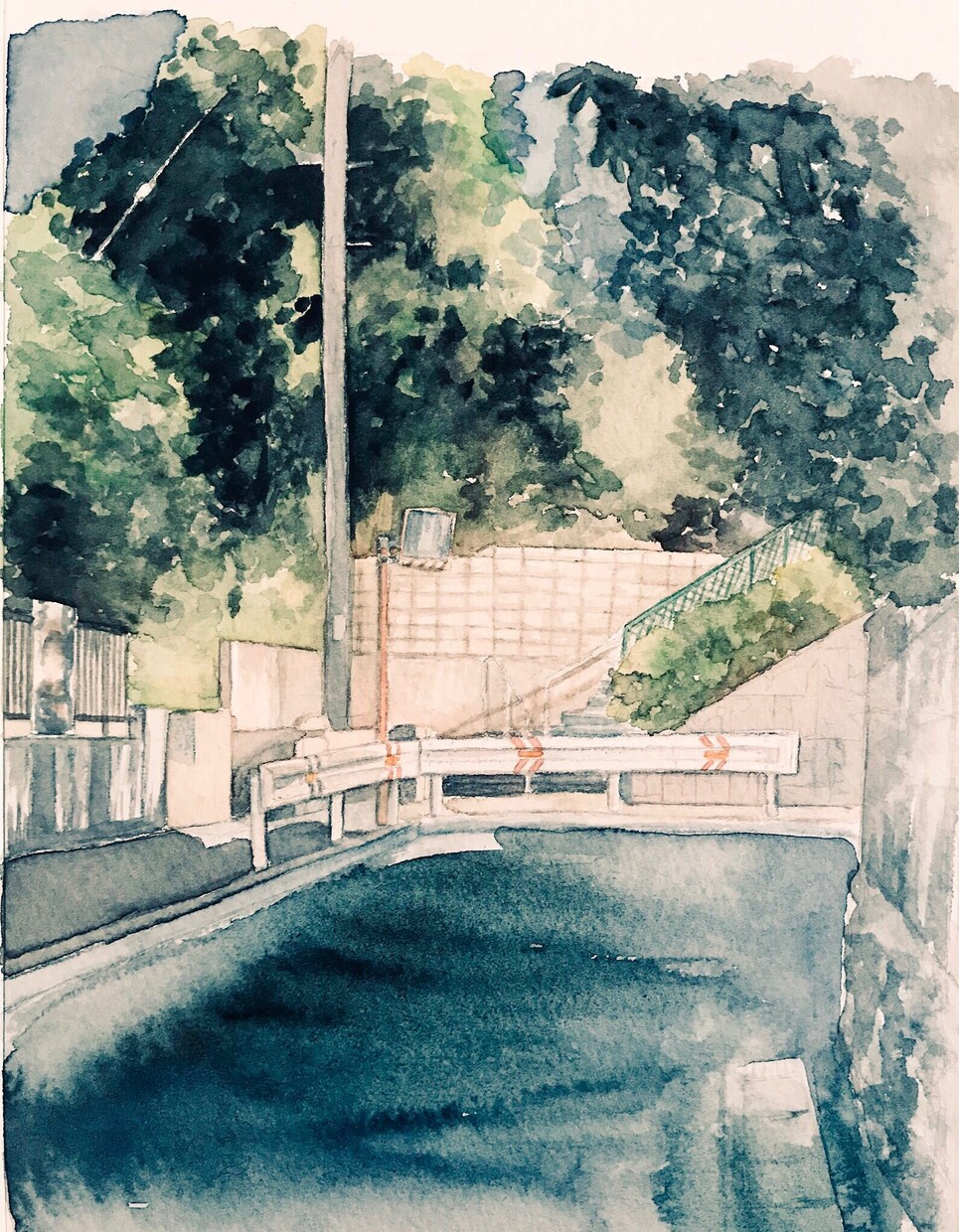 絵の具で風景画を描きます お気に入りの風景を絵にしてみませんか？ イメージ5