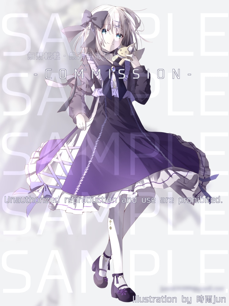 透明感あるキャラの立ち絵・全身絵を制作します ご相談のみもお受けしております！ イメージ7