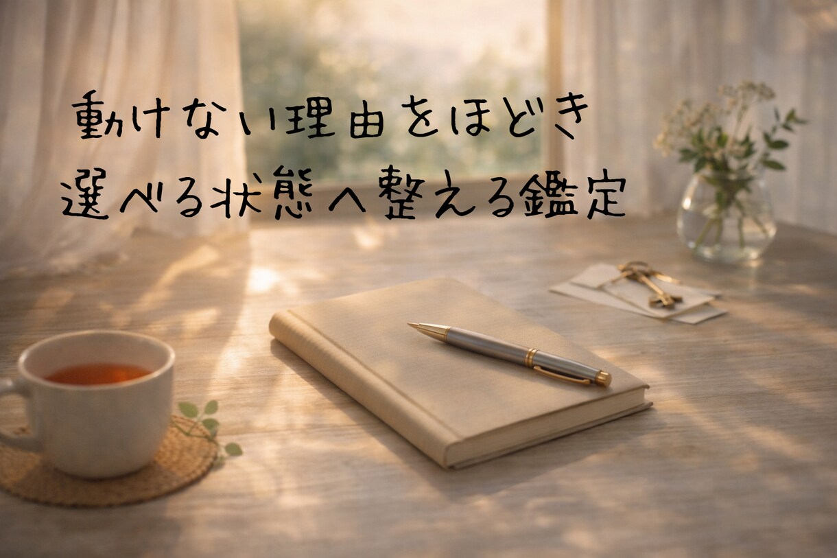 宿命を土台に今の悩みとこれからの流れを整えます 今の悩み、 どう進めばいいか 一緒に整えます イメージ3