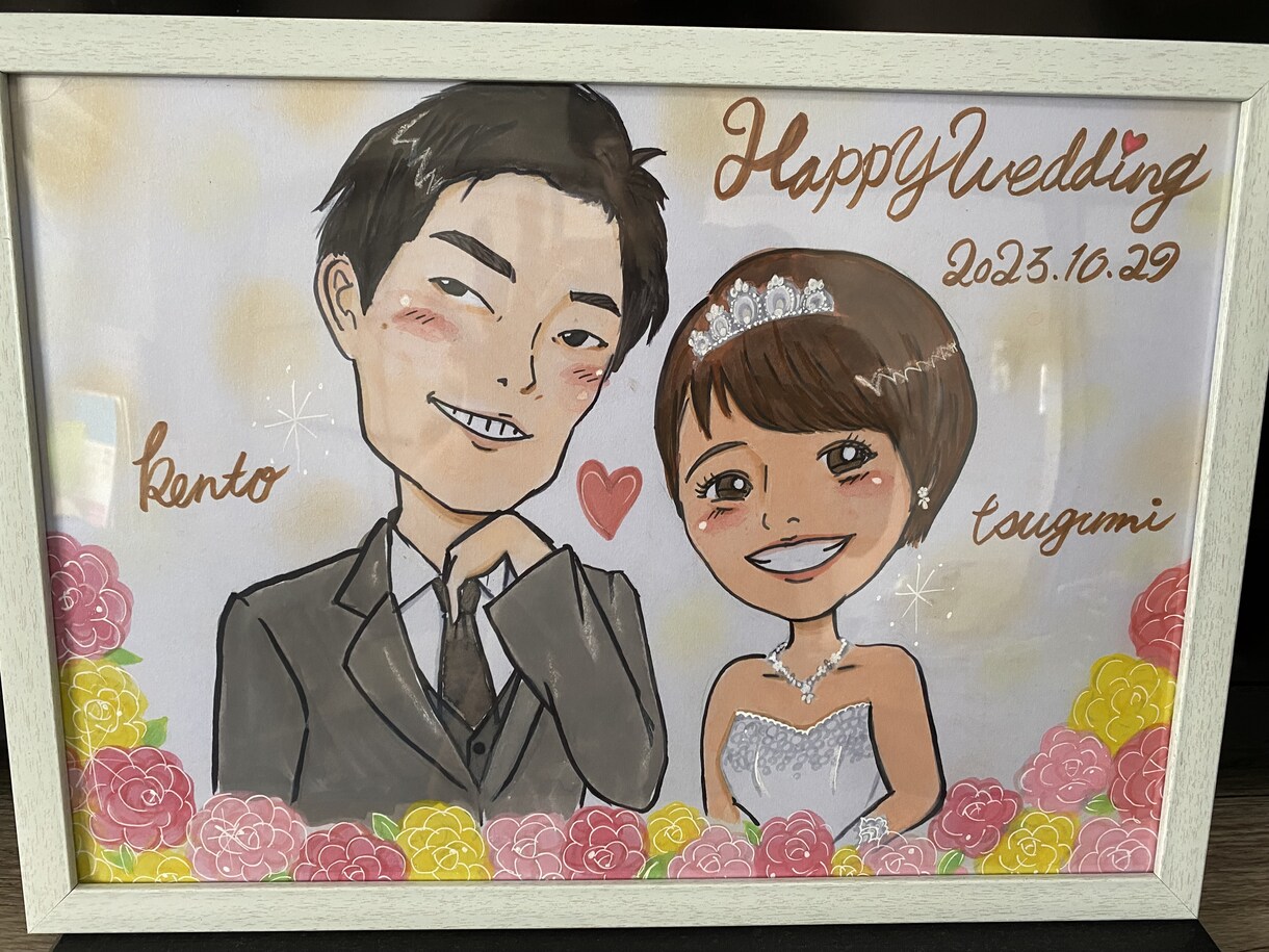 期間限定！似顔絵師がお安く似顔絵描きます 結婚式、記念日などのプレゼントにいかがですか？ イメージ4