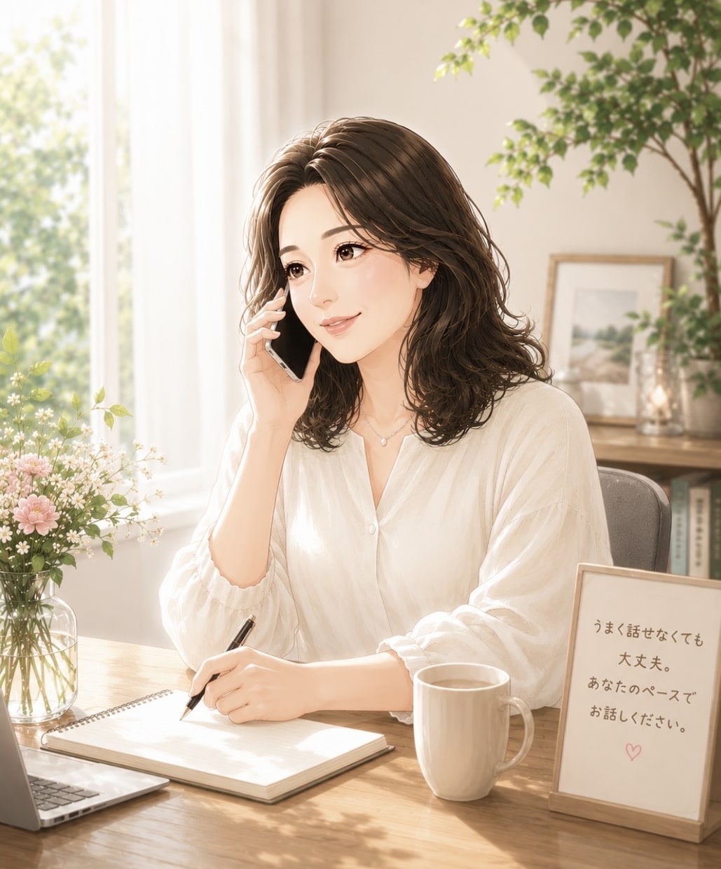 男性向け⭐︎女性との会話練習のお手伝いします 落ち着いた声で安心して気軽に会話の練習ができます。 イメージ9