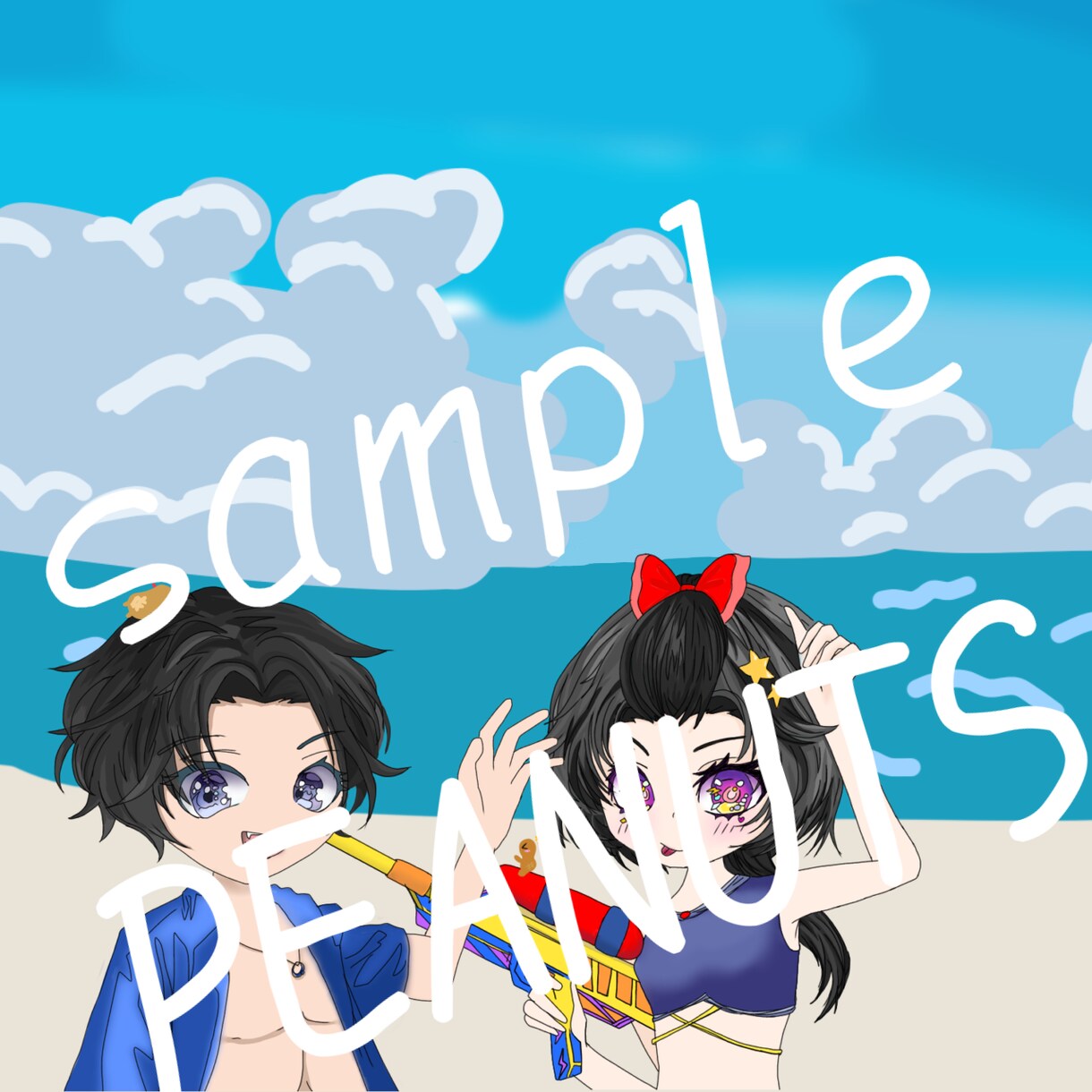 誰でも使用出来るアイコンを制作します オリキャラで自分のイメージを出そう！ イメージ1