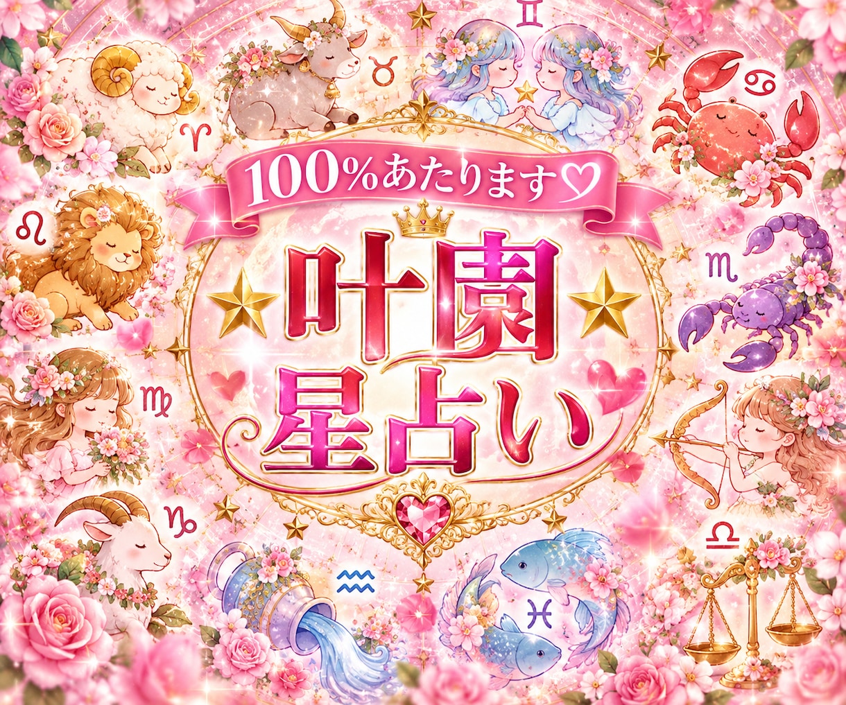 回り道なし、核心だけをお伝えします ズバリ的中！恋も仕事も、答えは星が知っている イメージ1