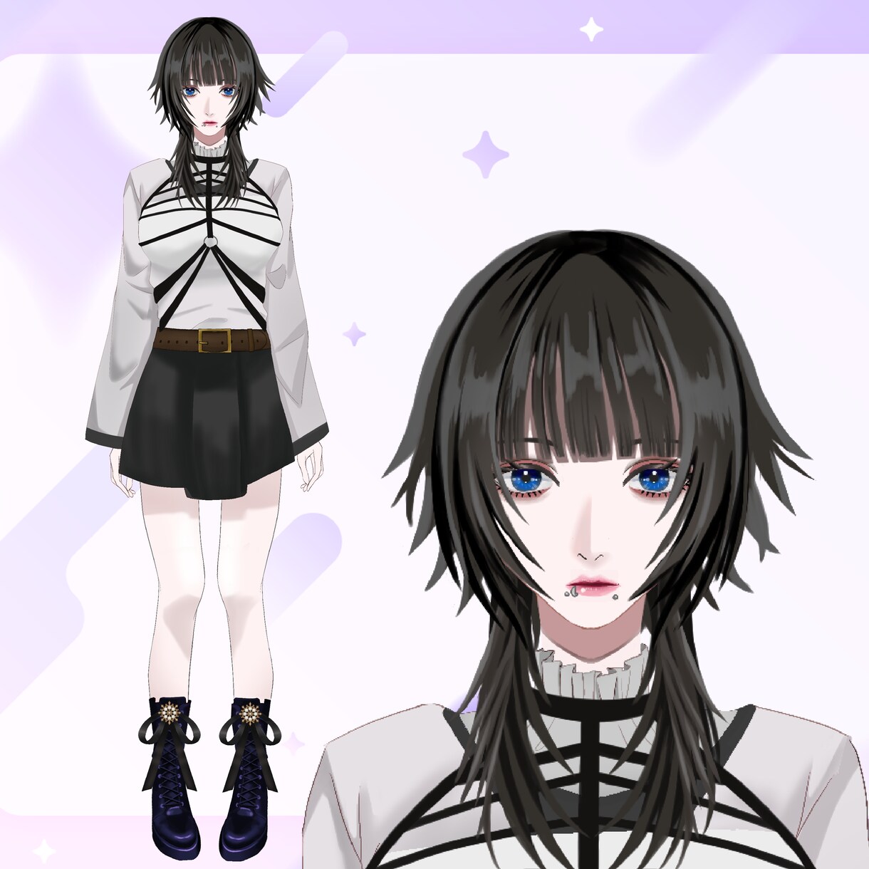 Vtuber向けLive2Dモデルを作ります イラスト、Live2D、修正無制限、著作権譲渡、全工程制作 イメージ6