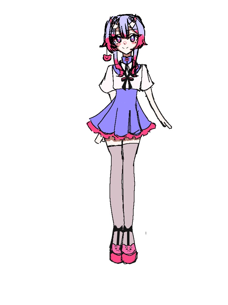 Vtuberさん向けのイラスト制作します 予算内に収めやすいように値段を安めに設定しております！ イメージ3