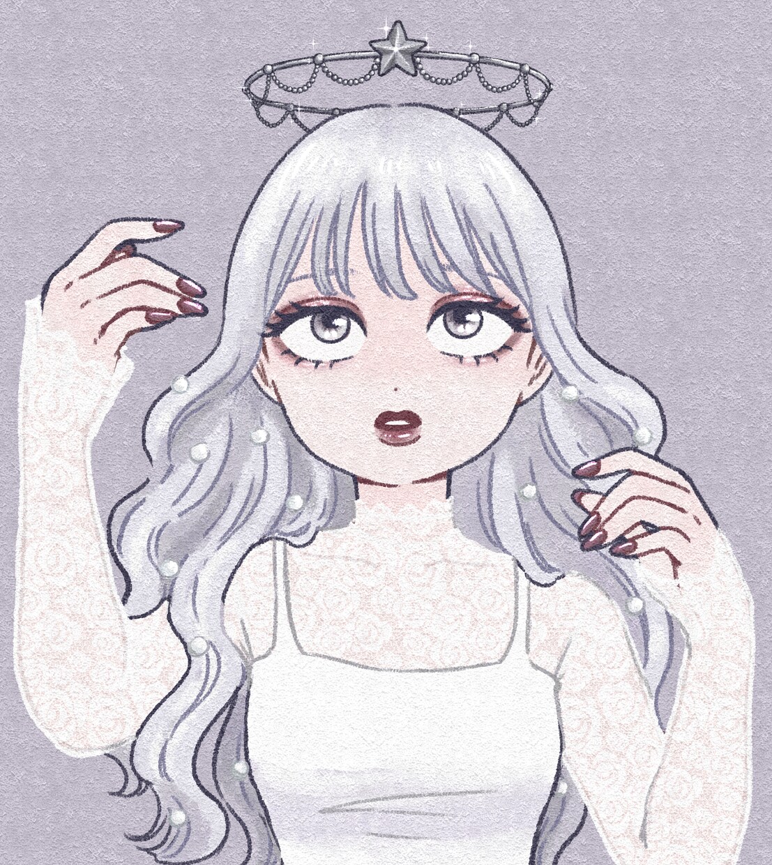 様々なモチーフで天使の女の子を描きます アイコン、ヘッダー、サムネなどに！商用もOK！ イメージ4