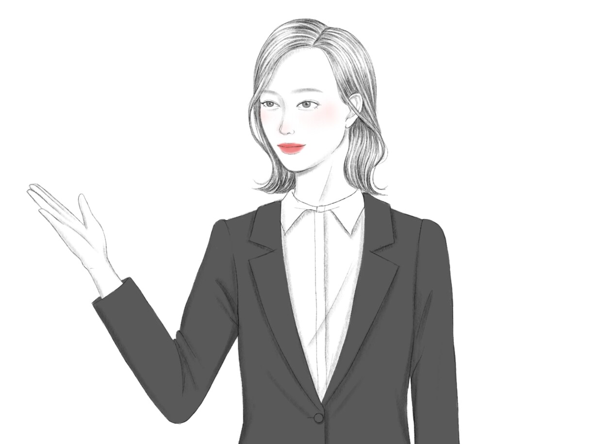 鉛筆画風の人物カットイラスト描きます HPやチラシの挿絵などご要望に合わせてイラストお描きします！ イメージ4