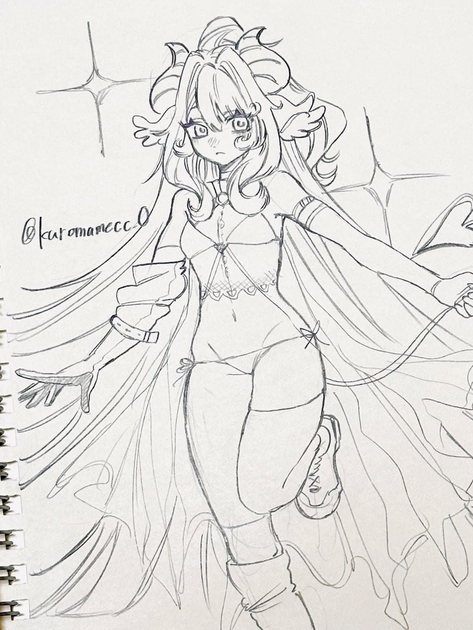 アイコン、1枚絵、修正無制限！？アナログ描きます SNSで活動したいな、かわいいイラストが欲しい方へ！ イメージ4