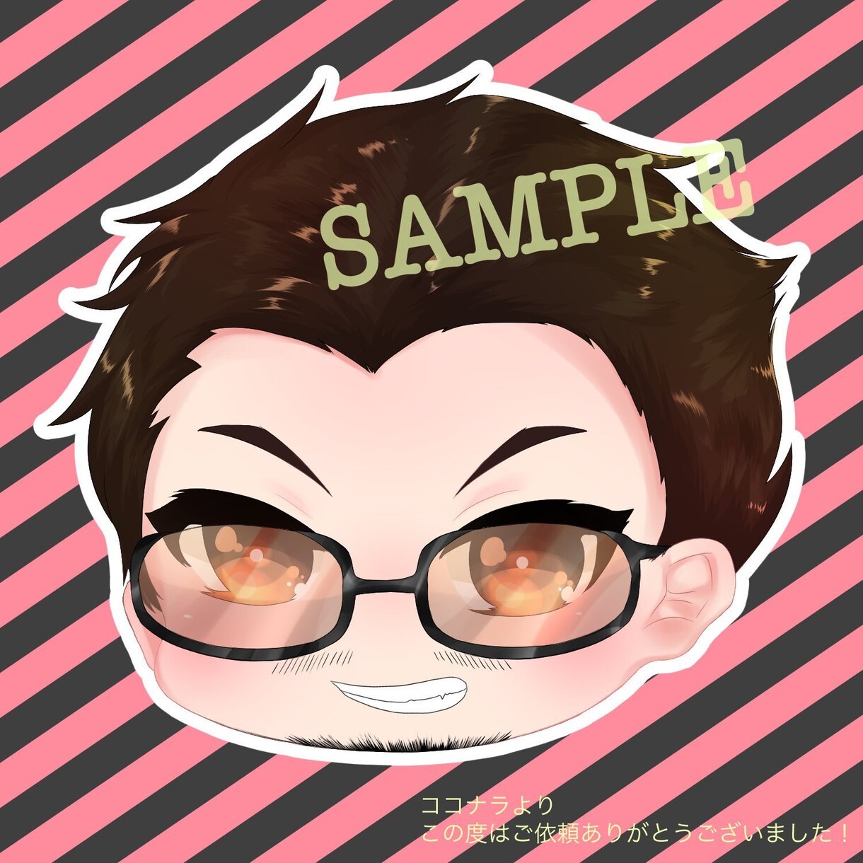 SNSアイコンを描きます 創作イラスト承ります ファンタジーから現代キャラまで可愛い絵柄で描かせて頂きます イメージ2