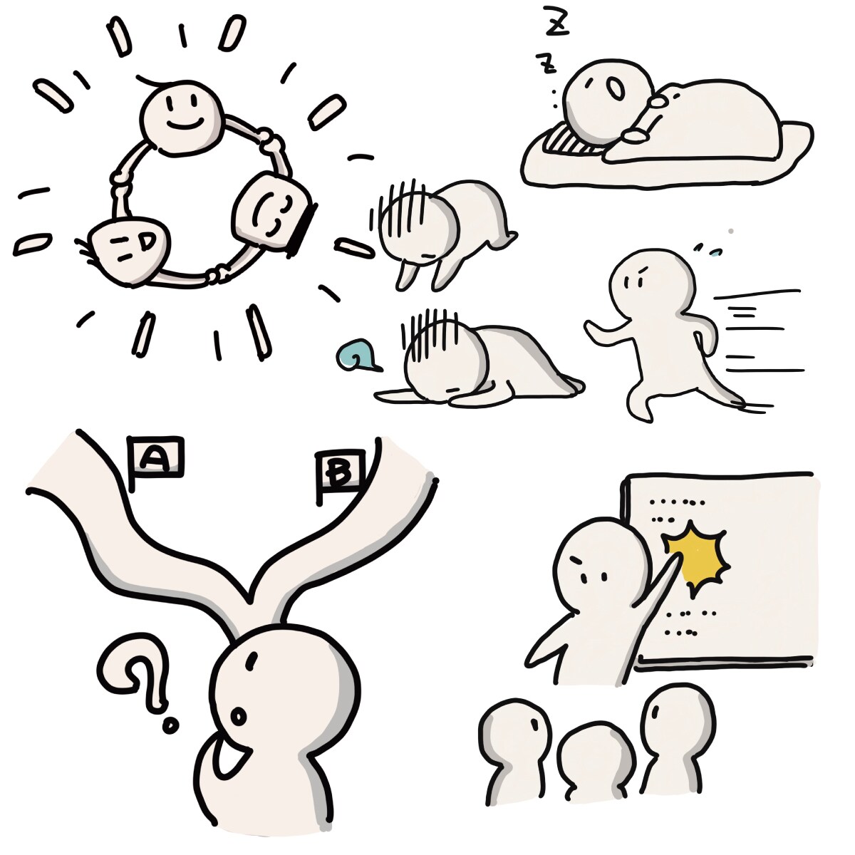 商用OK!　シンプルなイラストお描きします 表紙や挿絵、広告・ブログやアイコンに幅広くお使いいただけます イメージ5